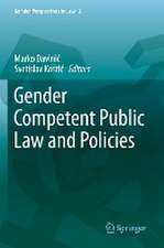 Gender Competent Public Law and Policies