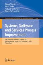 Systems, Software and Services Process Improvement: 29th European Conference, EuroSPI 2022, Salzburg, Austria, August 31 – September 2, 2022, Proceedings