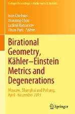 Birational Geometry, Kähler–Einstein Metrics and Degenerations: Moscow, Shanghai and Pohang, April–November 2019