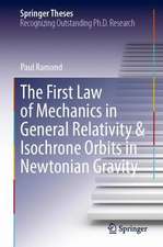 The First Law of Mechanics in General Relativity & Isochrone Orbits in Newtonian Gravity