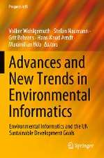 Advances and New Trends in Environmental Informatics: Environmental Informatics and the UN Sustainable Development Goals