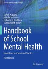 Handbook of School Mental Health