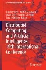 Distributed Computing and Artificial Intelligence, 19th International Conference