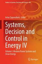 Systems, Decision and Control in Energy IV