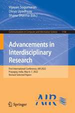 Advancements in Interdisciplinary Research: First International Conference, AIR 2022, Prayagraj, India, May 6–7, 2022, Revised Selected Papers