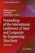 Proceedings of the International Conference of Steel and Composite for Engineering Structures: ICSCES 2022