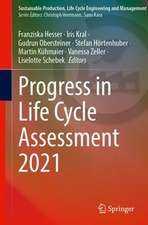 Progress in Life Cycle Assessment 2021