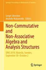 Non-commutative and Non-associative Algebra and Analysis Structures: SPAS 2019, Västerås, Sweden, September 30–October 2