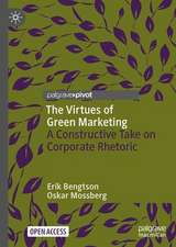 The Virtues of Green Marketing 