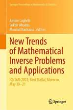 New Trends of Mathematical Inverse Problems and Applications: ICNTAM 2022, Béni Mellal, Morocco, May 19–21