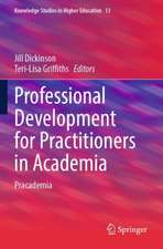 Professional Development for Practitioners in Academia