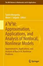 A³N²M: Approximation, Applications, and Analysis of Nonlocal, Nonlinear Models: Proceedings of the 50th John H. Barrett Memorial Lectures