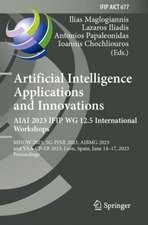 Artificial Intelligence Applications and Innovations. AIAI 2023 IFIP WG 12.5 International Workshops: MHDW 2023, 5G-PINE 2023, ΑΙBMG 2023, and VAA-CP-EB 2023, León, Spain, June 14–17, 2023, Proceedings