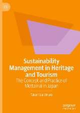 Sustainability Management in Heritage and Tourism