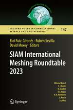 SIAM International Meshing Roundtable 2023