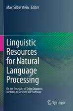Linguistic Resources for Natural Language Processing