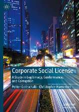 Corporate Social License