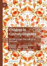 Children in Custody Disputes: Matching Legal Proceedings to Problems