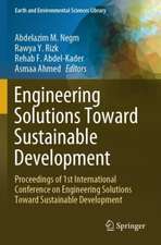 Engineering Solutions Toward Sustainable Development