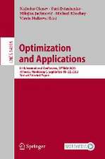 Optimization and Applications: 14th International Conference, OPTIMA 2023, Petrovac, Montenegro, September 18–22, 2023, Revised Selected Papers