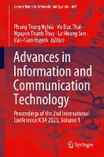 Advances in Information and Communication Technology: Proceedings of the 2nd International Conference ICTA 2023, Volume 1