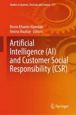 Artificial Intelligence (AI) and Customer Social Responsibility (CSR)