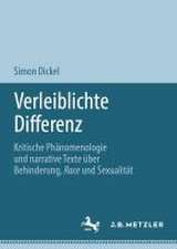 Verleiblichte Differenz: Kritische Phänomenologie und narrative Texte über Behinderung, Race und Sexualität