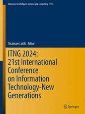 ITNG 2024: 21st International Conference on Information Technology-New Generations