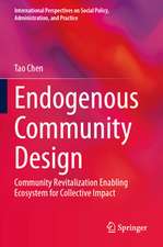 Endogenous Community Design