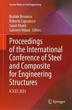 Proceedings of the International Conference of Steel and Composite for Engineering Structures