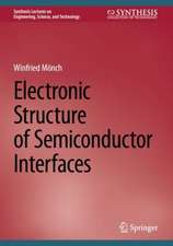 Electronic Structure of Semiconductor Interfaces