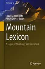 Mountain Lexicon: A Corpus of Montology and Innovation