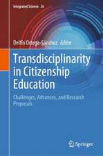 Transdisciplinarity in Citizenship Education: Challenges, Advances, and Research Proposals