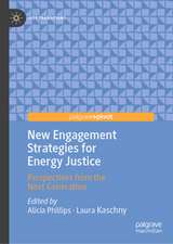 New engagement strategies for Energy Justice