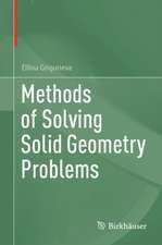 Methods of Solving Solid Geometry Problems