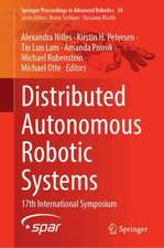 Distributed Autonomous Robotic Systems