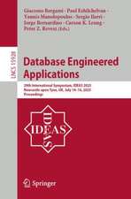 Database Engineered Applications
