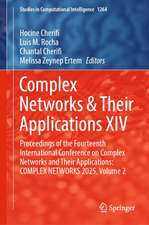 Complex Networks & Their Applications XIV