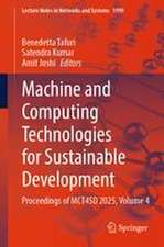 Machine and Computing Technologies for Sustainable Development