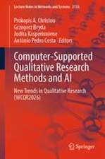 Computer-Supported Qualitative Research Methods and AI