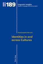 Identities in and Across Cultures: An Introduction