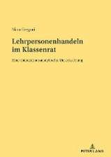 Lehrpersonenhandeln Im Klassenrat