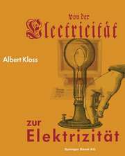 Von der Electricität zur Elektrizität: Ein Streifzug durch die Geschichte der Elektrotechnik Elektroenergetik und Elektronik