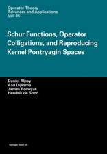 Schur Functions, Operator Colligations, and Reproducing Kernel Pontryagin Spaces