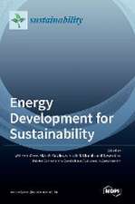 Energy Development for Sustainability