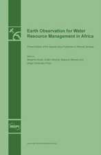 Earth Observation for Water Resource Management in Africa