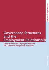 Governance Structures and the Employment Relationship