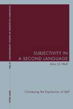 Subjectivity in a Second Language