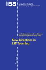 New Directions in Lsp Teaching