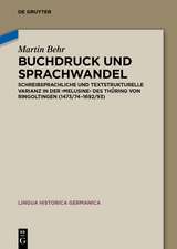 Buchdruck und Sprachwandel